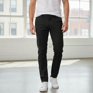 GOODFELLOW & CO Total Flex Straight Leg Jeans, Men’s 32x32, Black